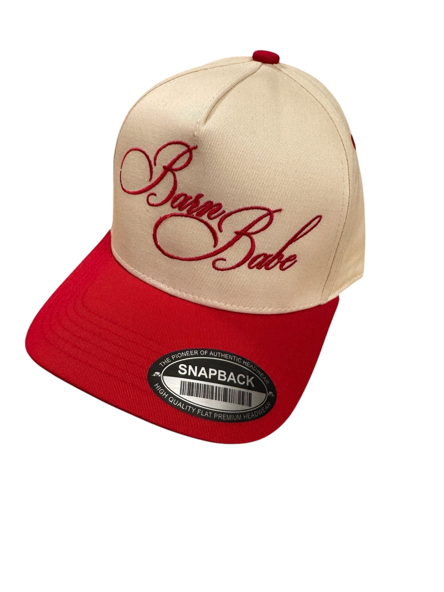Red "BARN BABE" Trucker Hat